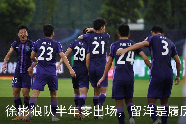 徐彬狼队半年零出场，留洋是履历镀金，还是成下一个何小柯？